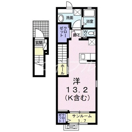 エトワール　ポレールⅥの物件間取画像